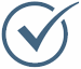 Blue checkmark icon Blue checkmark icon